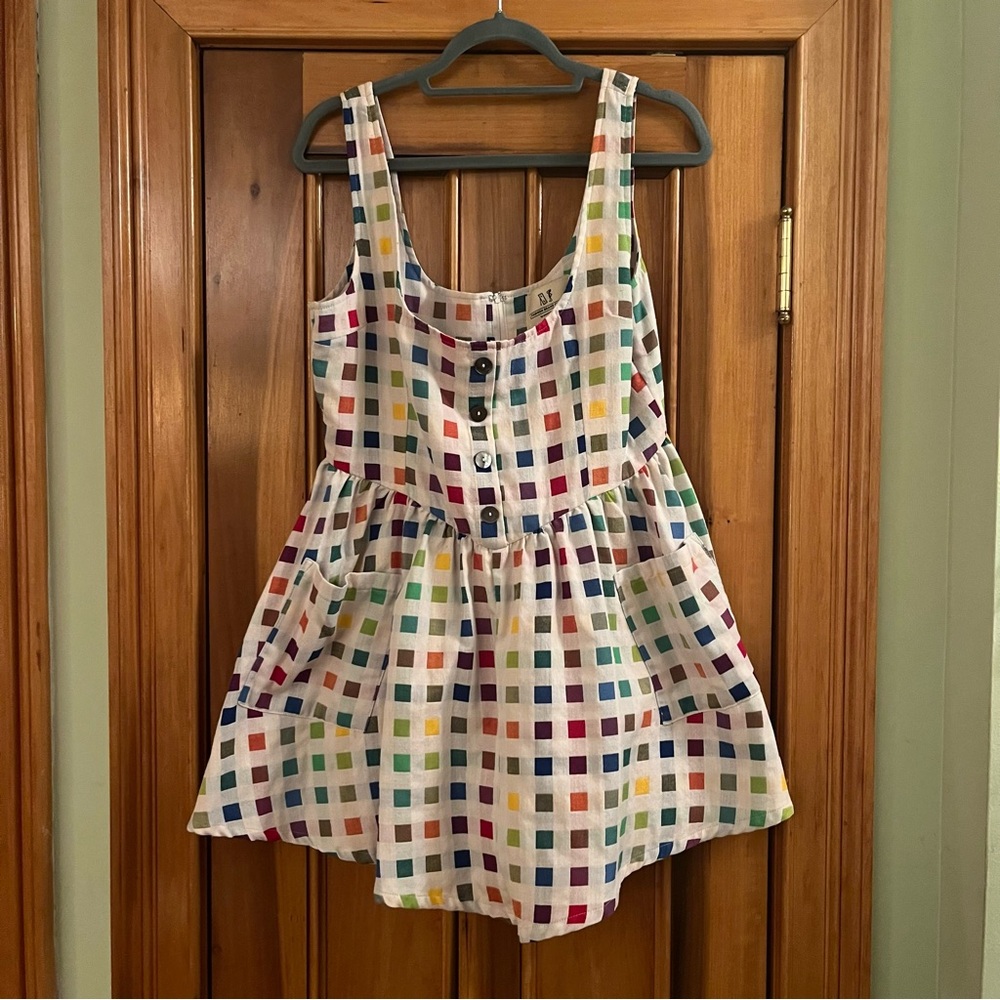 FASHION BRAND COMPANY - pantone romper jumpsuit playsuit dirndl - size L